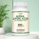 thumbnail image 2 of Ácido alfa lipoico 600 mg: ayuda con el metabolismo y el aporte de energía, promueve la salud de los nervios, antioxidante - 120 cápsulas, 2 of 5