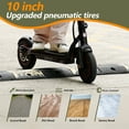 thumbnail image 4 of LiteFive LF6 Electric Scooter with 500W Motor, 10” Tires, 22mph & 23Miles Range, Folding Commuting E-Scooter for Adults with APP Control, Gray, 4 of 7