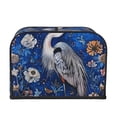 thumbnail image 2 of Fotbe Blue Heron Floral Garden for Four Slice Toaster Cover, Fingerprint Protector, Super Soft Appliance Cover And Dust Cover,Bread Dust Cover & Fingerprint Protection, 2 of 7