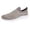 Beige, variant on Men's Knitted Walking Shoes Lightweight Wide Width Sneakers Indoor Outdoor Workout Running Shoes Breathable S๐
ip On Trainers Shoes Casual Non-S๐
ip Athlet๐c Shoes