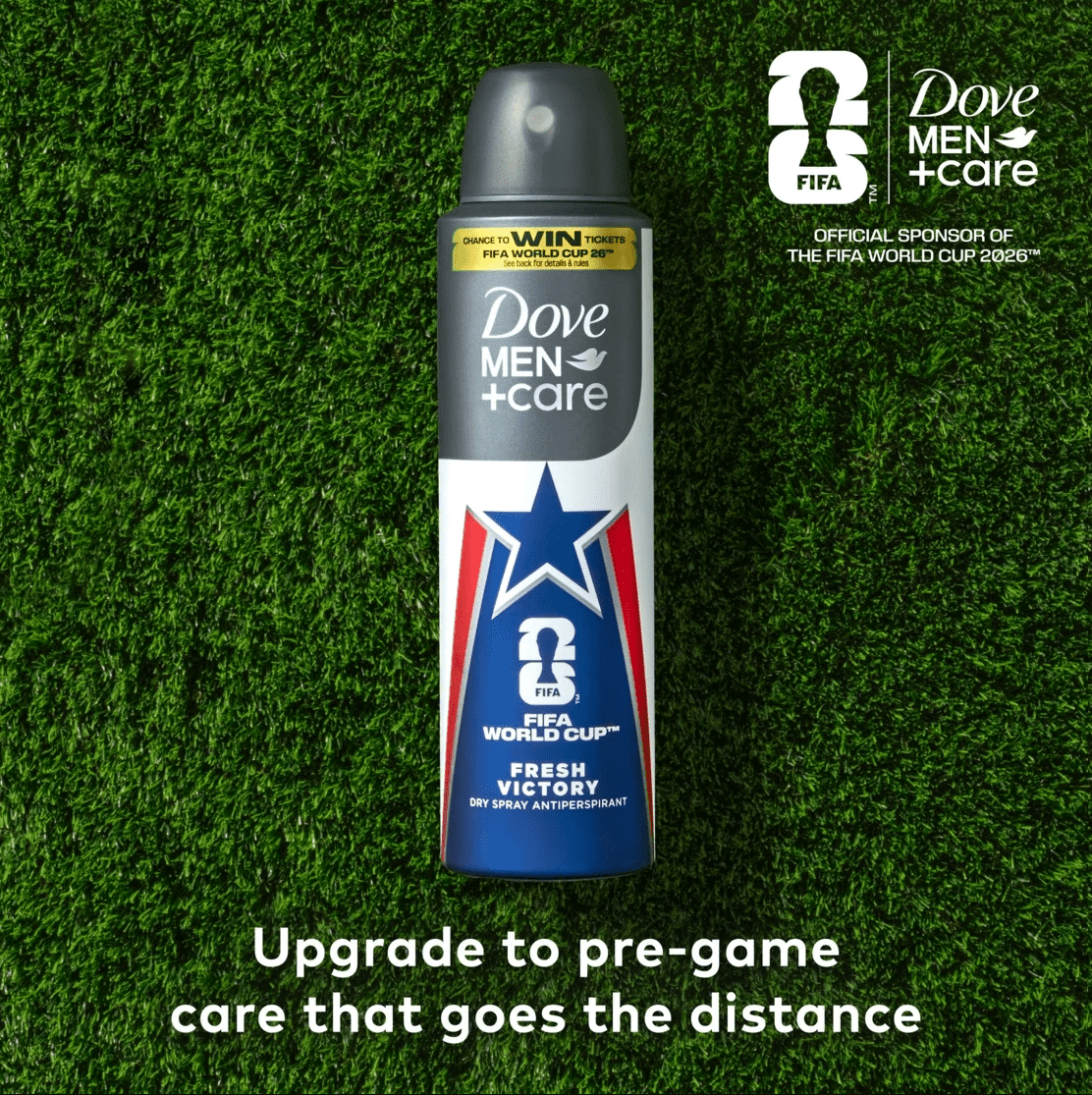 Dove Men FIFA Limited Edition Fresh Victory Collection, 3 Count
