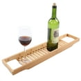 thumbnail image 4 of Bathtub Shelf,Modern Bamboo Bath Tray Bathtub Storage Rack Bath Tray Top-Notch Performance, 4 of 8