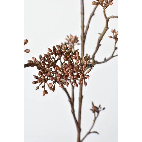 38" Faux Brown Sedum Berry Branch