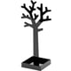 thumbnail image 1 of Porta joyas en forma de árbol, color negro, Dimensiones: 9,9 x 9,9 x H.30 cm No contiene acrílico, ramas para joyas, porta joyas, collares, portaequipajes, 1 of 4