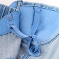 thumbnail image 4 of GaThRRgYP Women Jean Camisole Sleeveless Shirts,Nail Bead Bra Shaping New Short Style Open Navel Suspended Tank Top for Women Blue 36B, 4 of 4