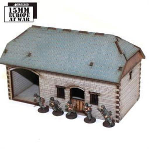 Pack New Pre-Painted 4Ground 15mm Europe At War  Stone Hotel