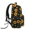 thumbnail image 4 of Haiem Sunflowers3 Printed School Backpack,Casual Travel Lightweight Backpack,Durable Comfortable Multifunctional Backpack,Laptop Backpack, 4 of 5