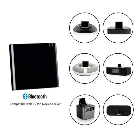 Bluetooth dp Wireless Music Receiver For 30 Pin Iphone Ipad Ipod Dock Speaker Expansion Audio Adapter Music For Iphone 4 Walmart Canada