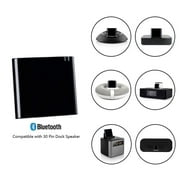 KUNOVA (TM) Bluetooth 4.1 A2DP Audio Récepteur de Musique Adaptateur Bluetooth Compatible avec Bose Sounddock et Compatible avec 30Pin iPhone iPod Dock Haut-Parleur,