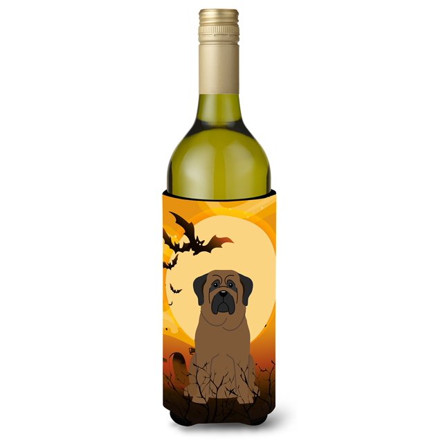 ""Caroline'S Treasures Bb4350Literk Halloween Bullmastiff Botella De Vino Aislante Para Bebidas Abrazadera 750 Ml Multicolor""