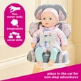 thumbnail image 4 of Casdon Grey Car Booster Seat. Dolls Car Booster Seat For Children Aged 3+. Suits Dolls Up To 35cm In Size, 4 of 5