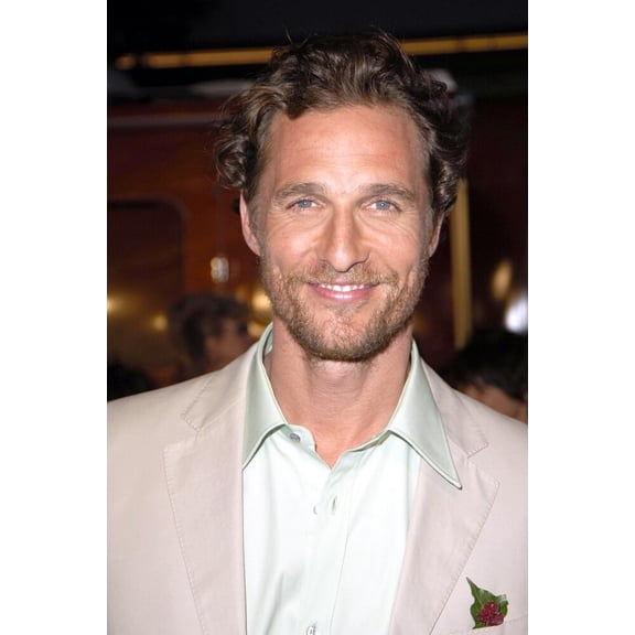 Matthew Mcconaughey At Arrivals For Sahara Premiere, Grauman'S Chinese Theatre, Los Angeles, Ca, Monday, April 04, 2005. Photo By Michael GermanaEverett Collection Celebrity