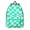 Green and White, variant on Pink Wavy Checkered Pattern Backpack for School, Cute School Bag with Adjustable Shoulder Straps and Padded Back, 15.7"x11.8"x5.5"