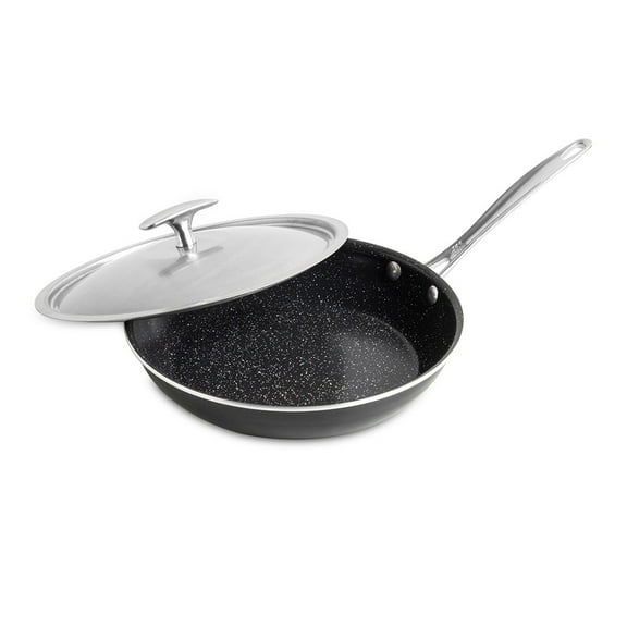 Nordic Ware Basalt 2 Piece 10 Inch Saute Skillet with Lid