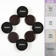 thumbnail image 3 of Super Sliders 2 1/2" Reusable Furniture Sliders, Carpet, Brown (16 Pk), 3 of 10