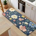 thumbnail image 5 of Pioneer Flower Floral Print Pattern Kitchen Rug Mat,Kitchen Runner Rugs Non Skid Washable,Decorative Kitchen Floor Mats for Kitchen,Sink,Laundry,17"x47.2", 5 of 7