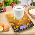 thumbnail image 7 of High Precision Digital Kitchen Scale Tempered Glass Food Scale Multifunction Scale Small Kitchen Appliances Yellow Flower Field, 7 of 7