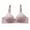 Gray, variant on DPTALR Womens Dailywear Bars Solid Color Comfortable Hollow Out Perspective Bra Underwear No Rims
