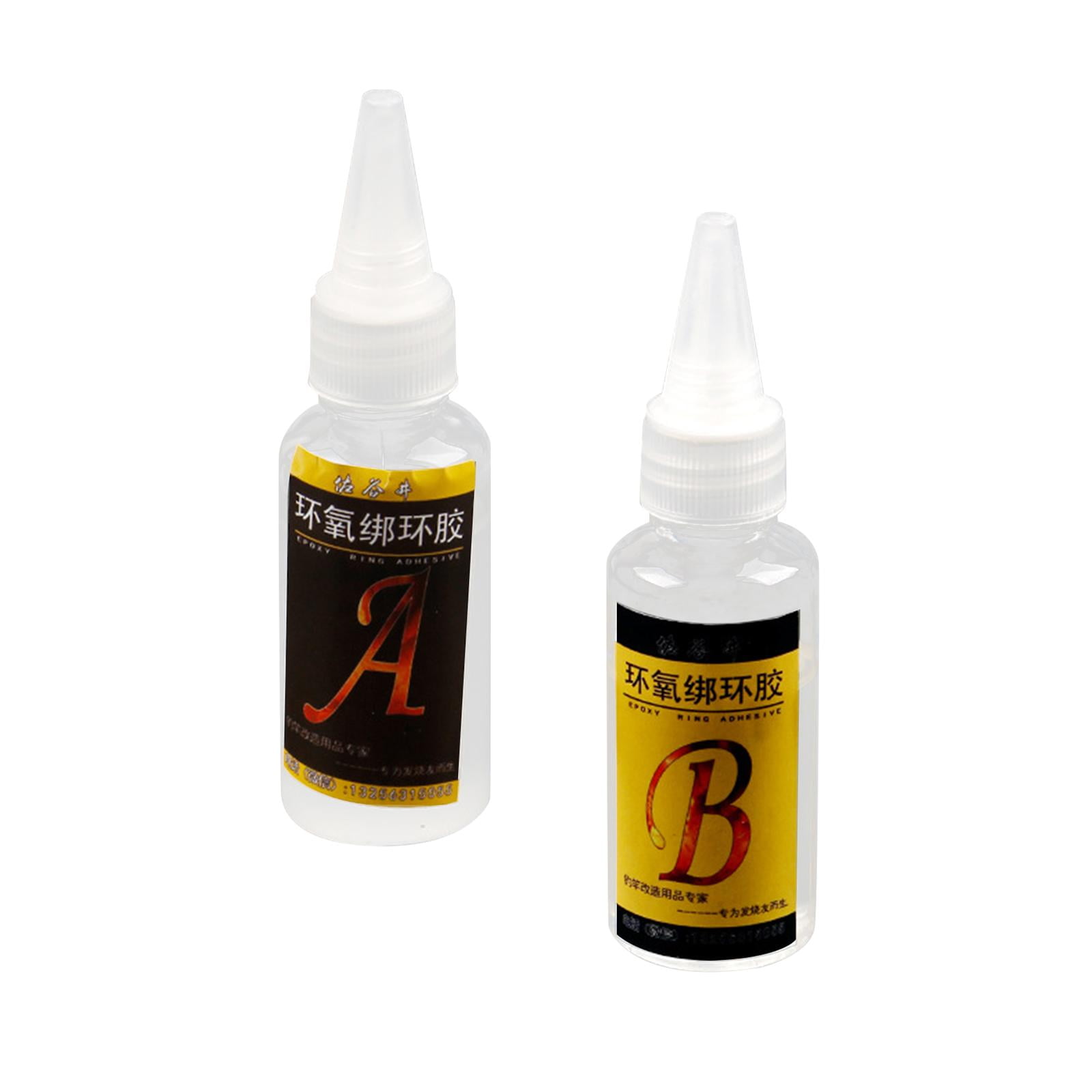 Colaxi Fishing, Rod, Epoxy Glue, Fishing Rod Glue, Restoration, Accessories, Easy to Use, Ab, Transparent Glue, Epoxy Resin, Ab Glue 15ml