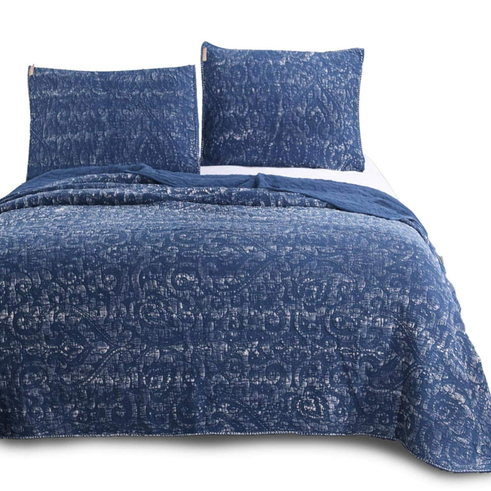 Kasentex Ultra Soft StoneWashed Quilt Set 100 Cotton. Contemporary