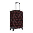 thumbnail image 3 of Balery Luggage Cover Red Snake Print Suitcase Covers for Luggage Elastic Washable Suitcase Protector Fits 18-32 Inch Luggage-Medium, 3 of 9
