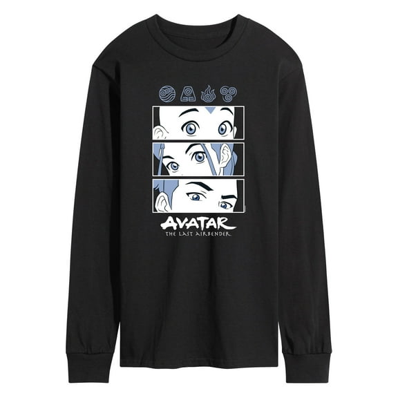 Avatar - The Last Airbender - Airbenders -Men's Long Sleeve Graphic T-Shirt