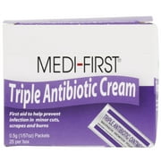 Medi-First Triple Antibiotic Ointment, 0.5g Packets - Box of 25