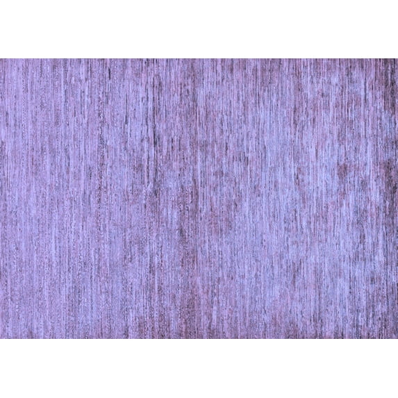 Ahgly Company Indoor Rectangle Abstract Blue Modern Area Rugs, 4' x 6'