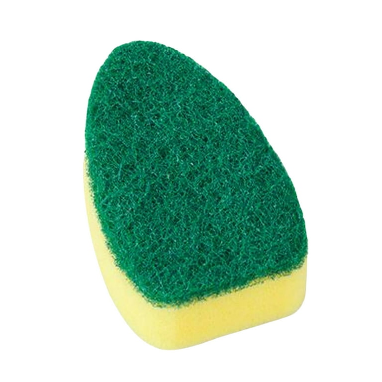 Head Dishwashing Cleaning Sponge Brush Replacement For Kitchen 4 Stick  Piece Kitchen锛孌ining Bar Sponge Wand Attachment Sponge Wand Holder for  Kitchen Sink Soap for Kitchen Sink with Sponge Holder 
