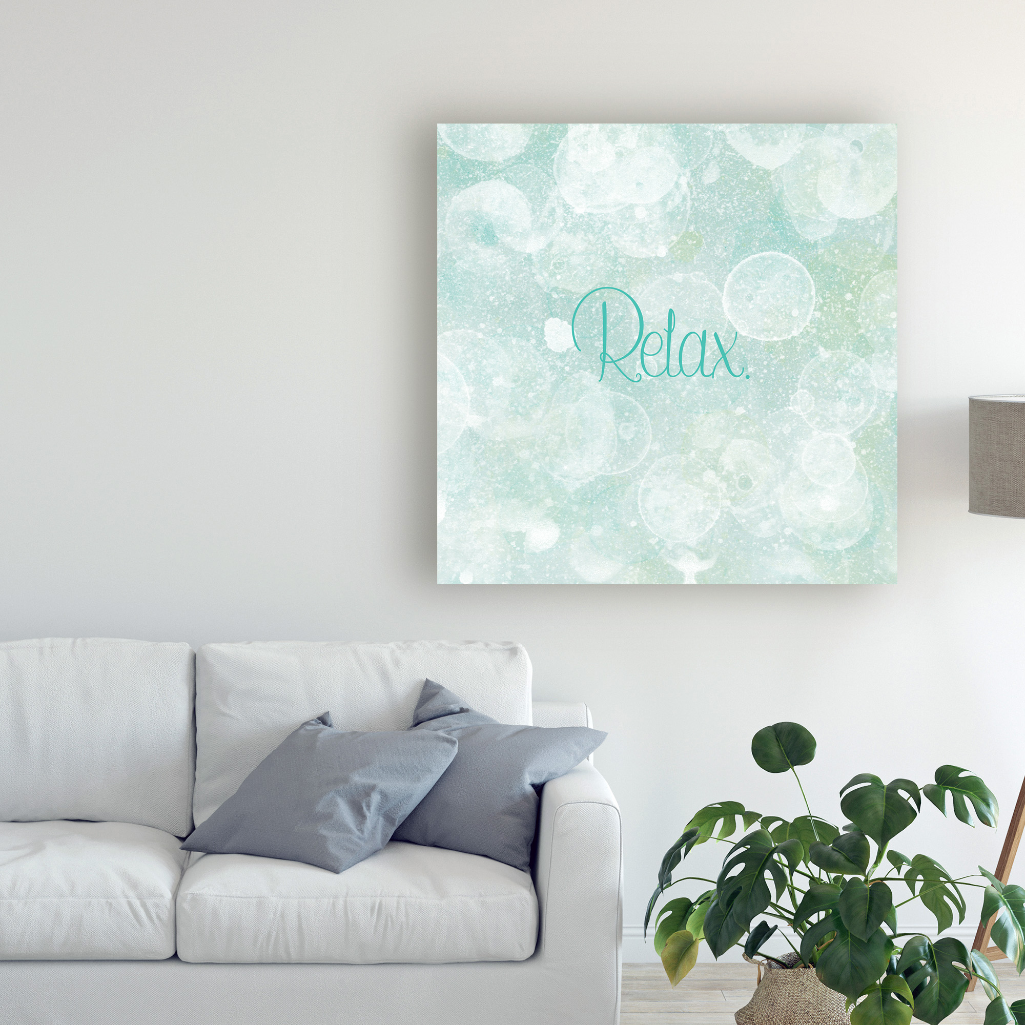 Trademark Fine Art 'Bubble Bath I' Canvas Art by Studio W