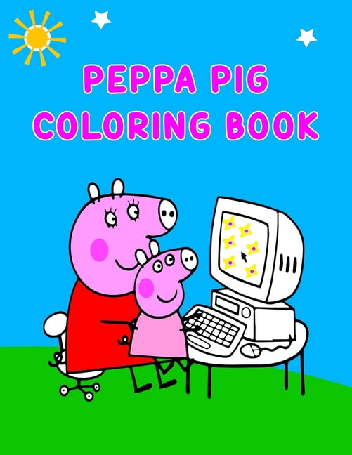 Peppa Pig Coloring Book Walmart / Peppa Pig Coloring Book Best Gifts