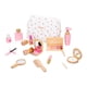 thumbnail image 4 of 15 Piezas Juego de Maquillaje de Madera Kit Simulación Espejo Sombra Labial Rubor Cepillo Juguete Creativo para Niños Material Madera Adecuado para Ju, 4 of 9