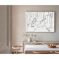 thumbnail image 4 of The Woman Who Touched Jesus' Hem Line Art Canvas Wall Art, Christian Biblical Story Decor, Minimalist Faith Artwork For Home Chapel, Sunday School, Living Room, Ready To Hang 8*12inch(20*30cm), 4 of 6