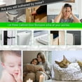 thumbnail image 6 of Clear Adhesive Door Bumper Pads,Silicone Sound Dampening Transparent Pads,Silicone Rubber Bumpers for Cabinets Drawers Doors,3 Shapes Durable Silicone Bumpers,122 Pcs, 6 of 7