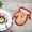 Towel C, variant on LACKUST Hand Towels for Bathroom,Christmas Themed Hand Towels - Featuring Cute Santa, Tree, Bell, Glove, Snowman, and Deer Designs,A