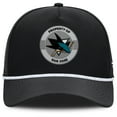thumbnail image 2 of Men's Fanatics Black San Jose Sharks Authentic Pro Rink Adjustable Hat, 2 of 4