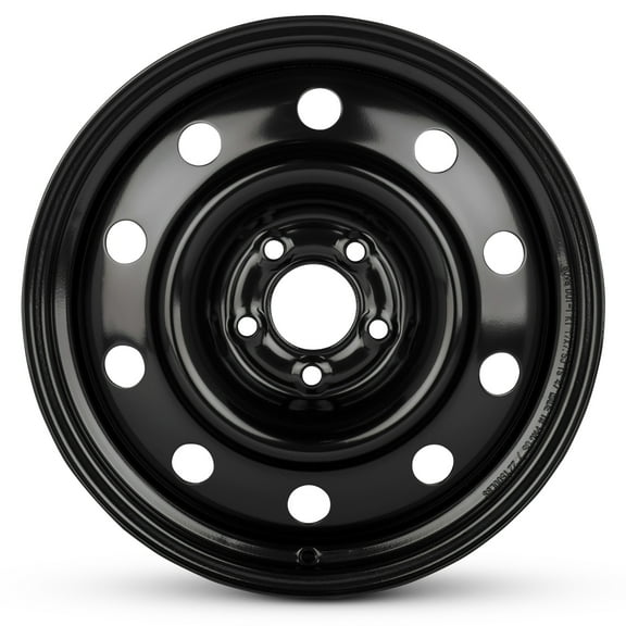 For 2012-2016 Chevrolet Impala 17 Inch Painted Black Rim - OE Direct Replacement - Road Ready Car Wheel