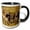 Black/White, variant on 3drose, Cape Mountain Zebra, Bushmans Kloof, South Africa-af42 Rbe0022 - Ralph H. Bendjebar, 11oz Two-tone Red Mug
