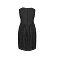 thumbnail image 4 of Keeccty Elegant Style Bridesmaid Lace Sleeveless Short Skater Dress Women, 4 of 5