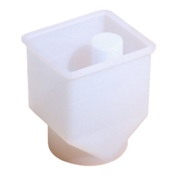 Crafts, Silicone Mould - Qyaukm House Shape Candle Holder, Resin Art Mold Food Grade Silicone for Diy Home Decoration