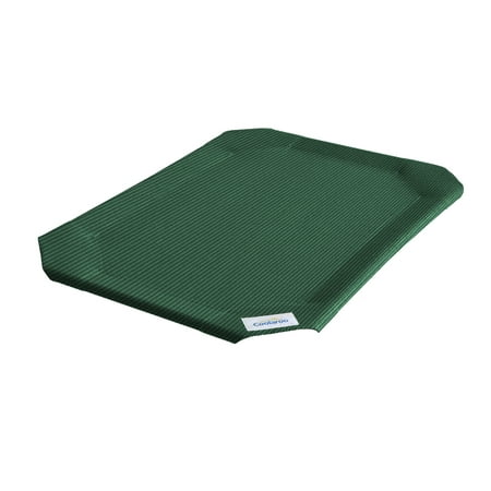 The Original Coolaroo Elevated Pet Dog Bed Replacement Cover, Large, Brunswick Green