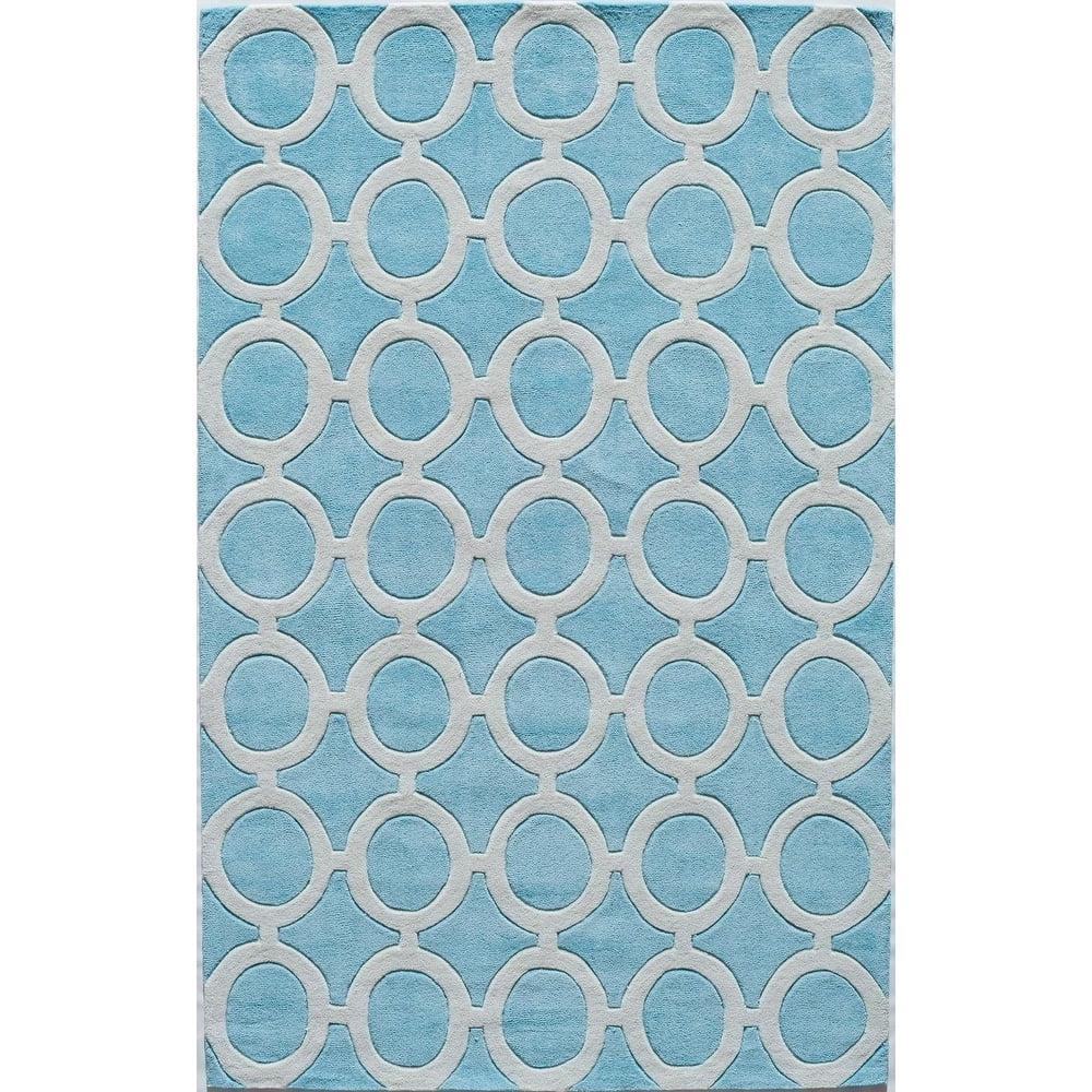 Rugs America Jourdan Light Blue 8' x 10' Rug