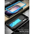 thumbnail image 5 of Poetic Revolution Case for Samsung Galaxy S23 5G 6.2 inch, Heavy Duty Full Body Cover with Kickstand, Light Blue, 5 of 5