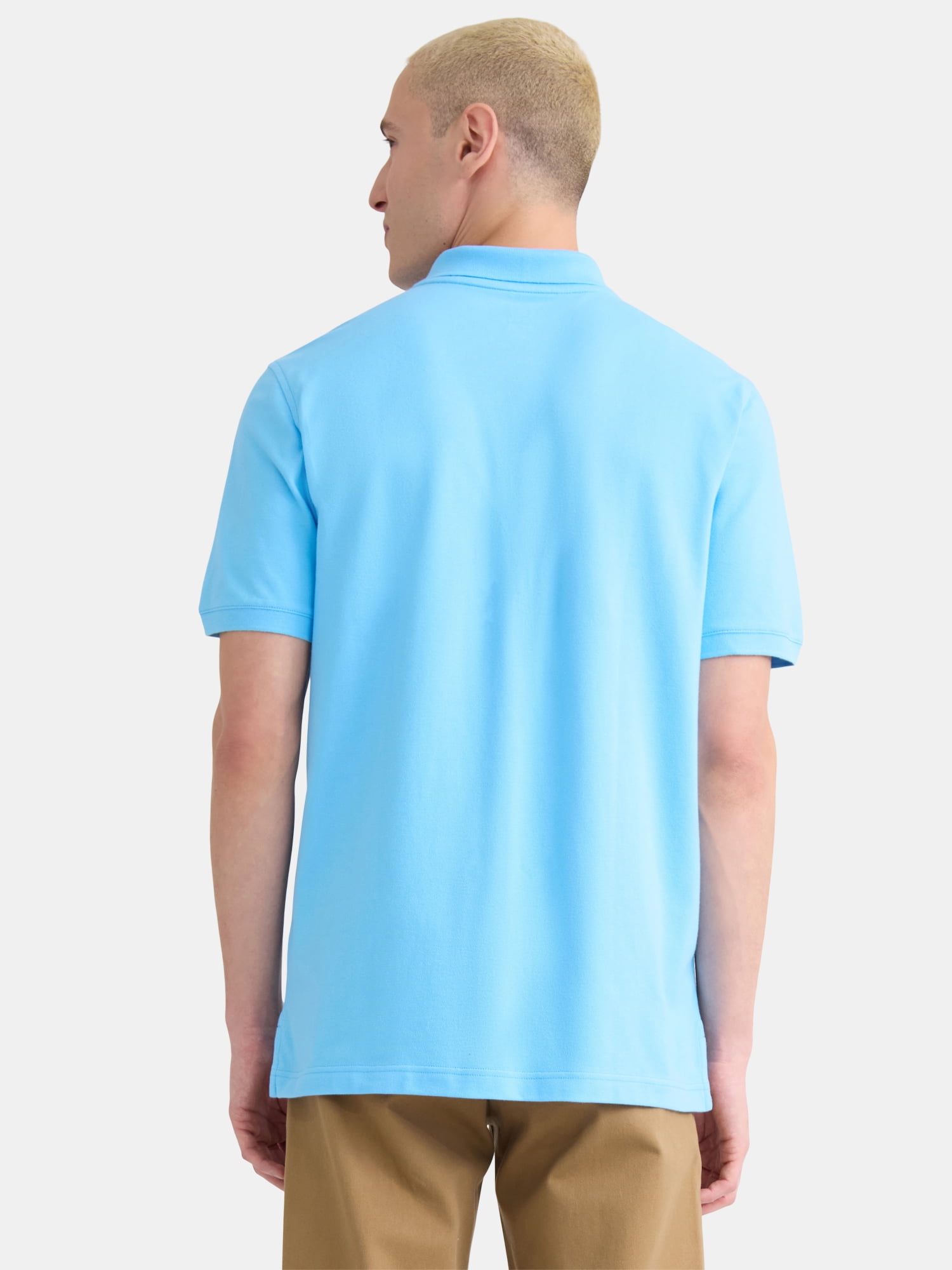George Men’s and Big Men’s Pique Polo Shirt, Sizes S-3XL
