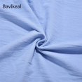 thumbnail image 4 of Bavlkeal Mens Athletic T-shirts Casual Crew Neck Pullover Short Sleeve Running Workout Shirt Sky Blue M-5XL, 4 of 5