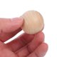 thumbnail image 2 of 30 piezas 30mm gran bola de madera de loto mini bolas redondas sólidas accesorios de artesanía de talla de pintura de bricolaje sin agujero (color de madera), 2 of 7