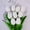 White, variant on XJGHHSY Real touch Artificial Tulips,1pcs Fake Tulip Flowers Stem,PU Faux Tulips 13.4” for Mother's Day, Home Decor,Wedding,Easter Valentine's Gift,Table Centerpieces,Floral Arrangement,Yellow