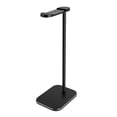 thumbnail image 1 of Soporte de metal para auriculares para juegos, soporte para auriculares, soporte de exhibición de escritorio (negro) Likrtyny Accesorios electrónicos, 1 of 9