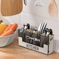 thumbnail image 4 of Main Model A Wooden Cutlery Holder 4 Compartments, Cutlery Organizer for Table, Decorative Cutlery Storage, Cutlery Basket, Kitchen Utensil Holder for Forks, 4 of 5