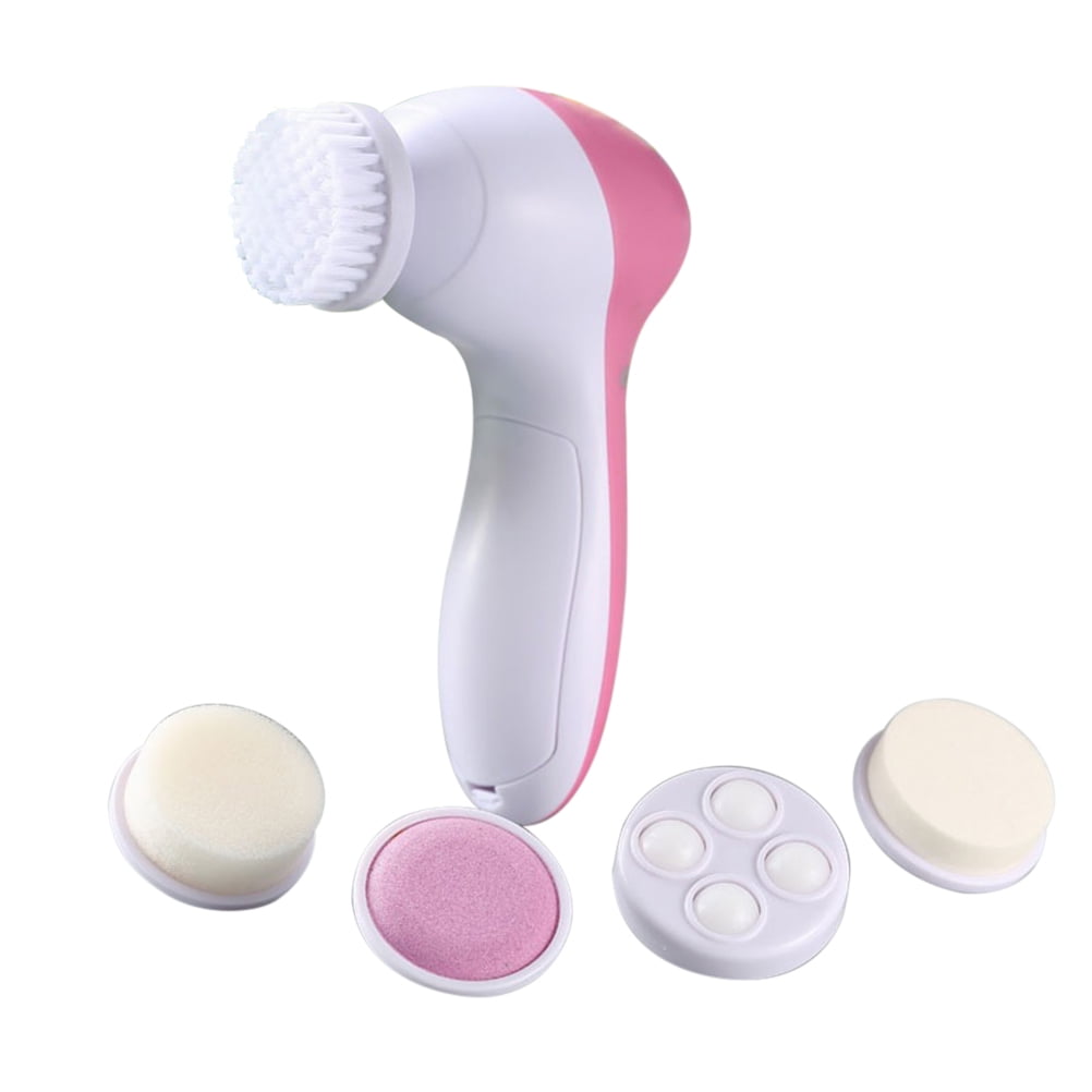 5 in 1 Electric Facial Cleaning Brush Skin Care Electrical Beauty